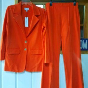 Veronica M Ponti Stretch Jacket & Pants NWT Sz M/L